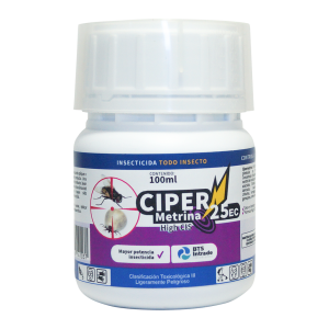 CIPERMETRINA 25 EC ENVASE 100CC